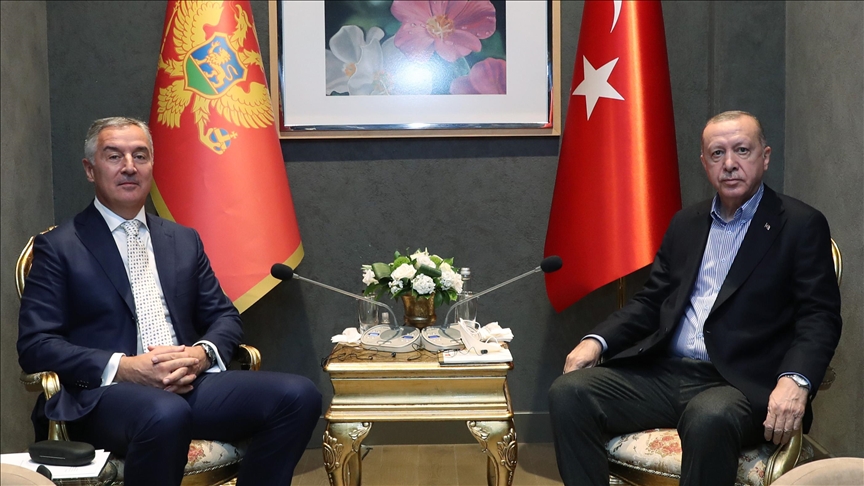 Erdogan se u Antaliji sastao sa predsjednikom Crne Gore Đukanovićem