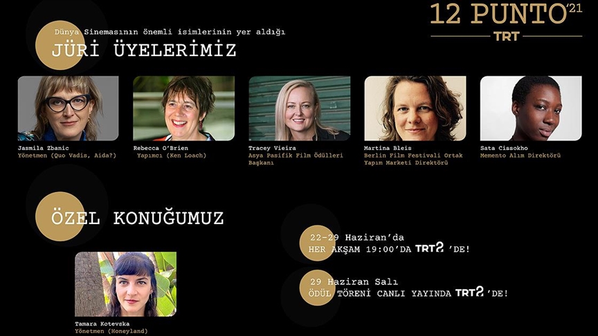 Dünya sinemasının etkili isimleri 12 Punto'da jüri koltuğuna oturacak