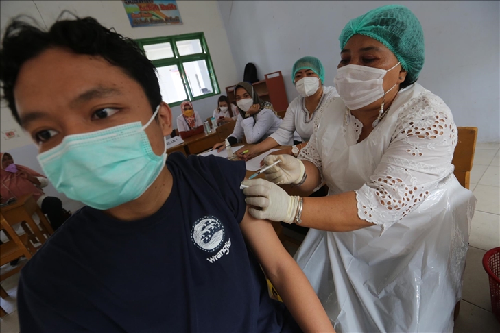 Indonesia telah suntikkan 34,5 juta dosis vaksin Covid-19