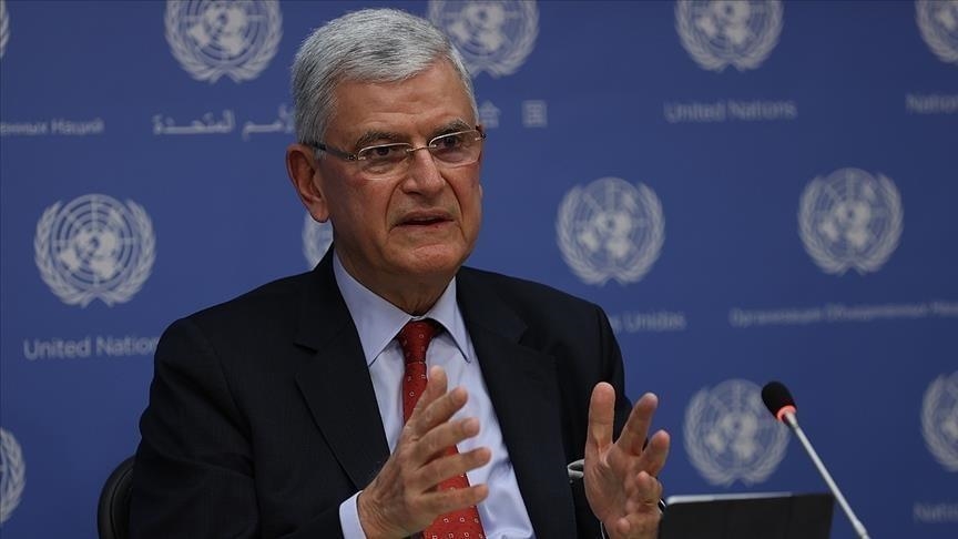 Volkan Bozkir félicite Guterres pour son deuxième mandat à l'ONU
