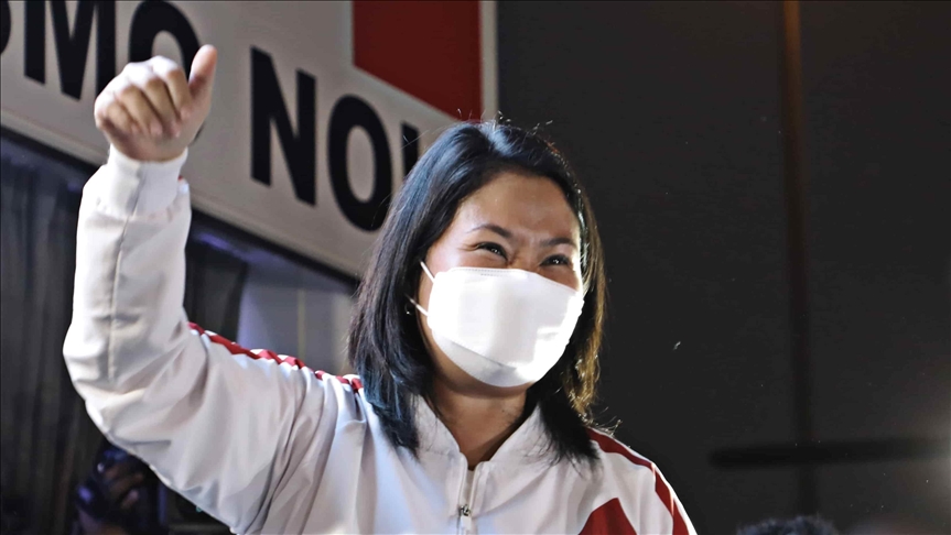 Keiko Fujimori aseguró que respetará el resultado que proclame el Jurado Nacional de Elecciones de Perú