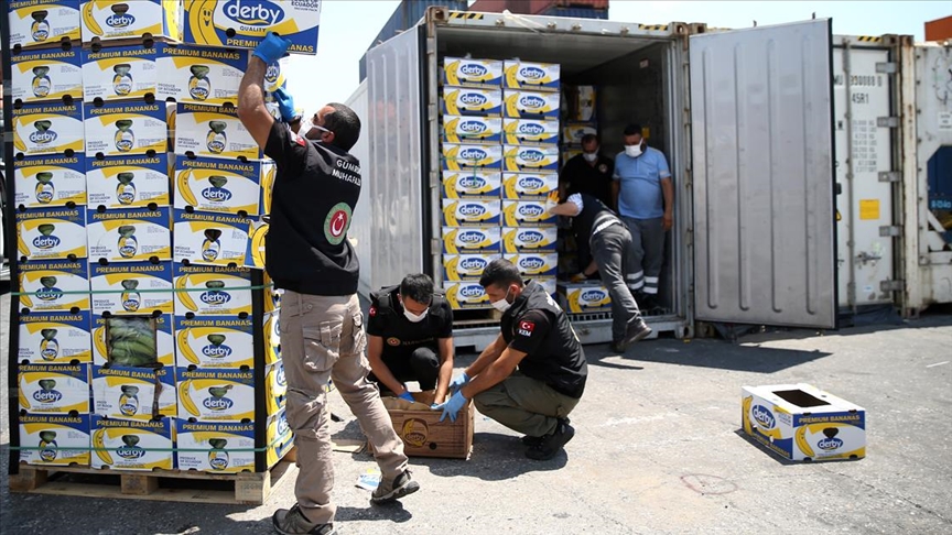 Mersin Limanı'ndaki operasyonda 150 kilo daha kokain ele geçirildi, uyuşturucu miktarı 1 ton 300 kilograma çıktı