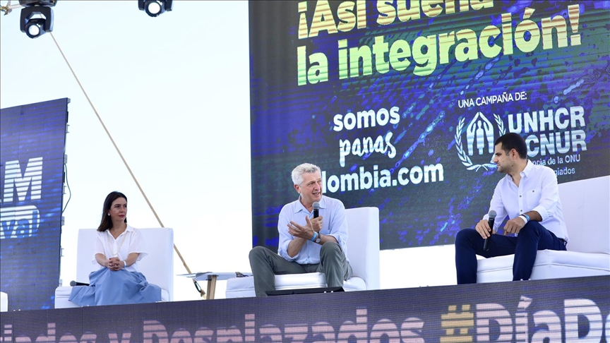 Alto Comisionado de Acnur se une a conmemoración del Día del Refugiado en Colombia