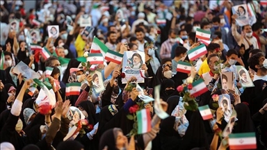 طرفداران رئیسی پیروزی در انتخابات را جشن گرفتند