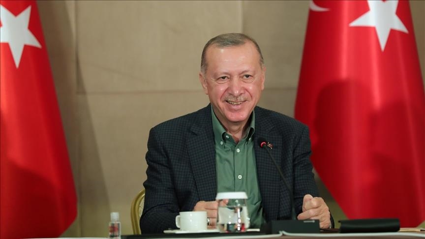 Président Erdogan : "Les opérations de vaccination sont menées tambour battant"