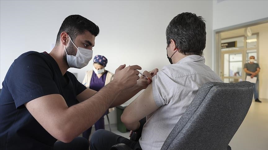 Turkey administers over 7.7M coronavirus vaccine shots in past 1 week
