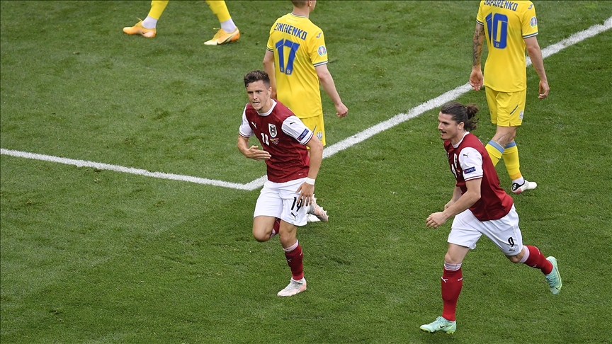 Austria beat Ukraine 1-0 to qualify for EURO 2020 last 16