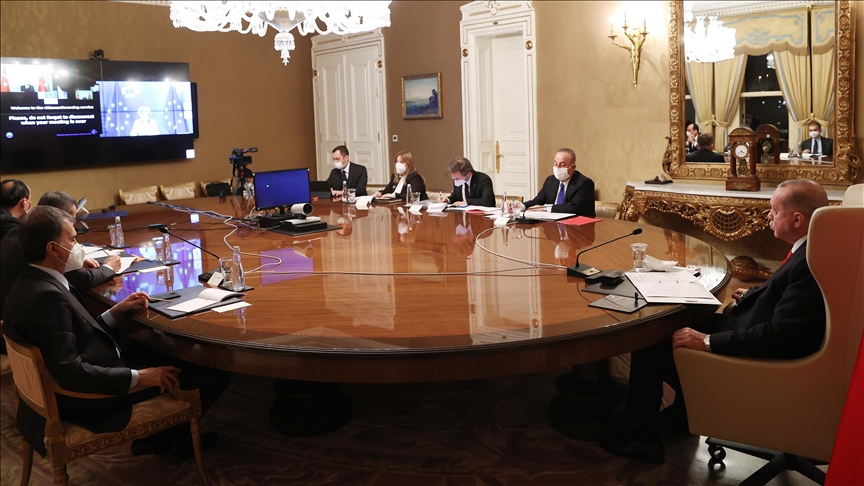 Turkish president, European Commission head discuss Turkey-EU ties