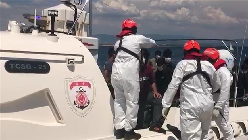 Turkey rescues 100 asylum seekers in Aegean Sea