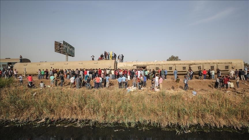Un deuxième accident de train en moins de 24 heures fait 8 blessés dans le nord de l'Egypte  