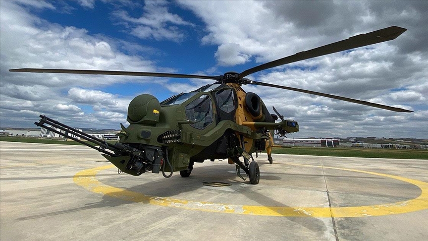 Kara Kuvvetleri Komutanlığı 55'inci ATAK helikopterini envanterine aldı 