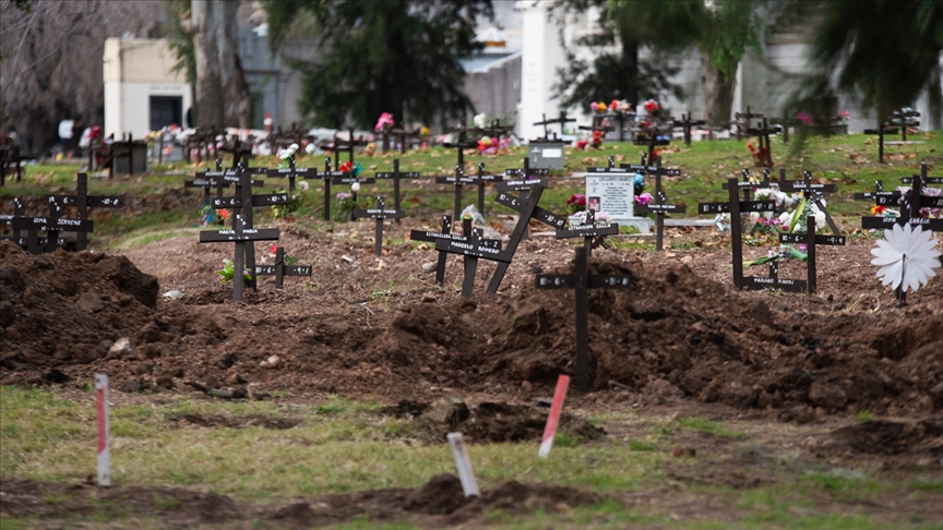Arjantin'de son 24 saatte Kovid-19 sebebiyle 792 kişi hayatını kaybetti