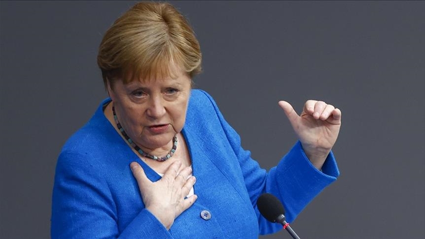 Меркел: „Германија сака либискиот народ да ја одреди иднината на земјата“