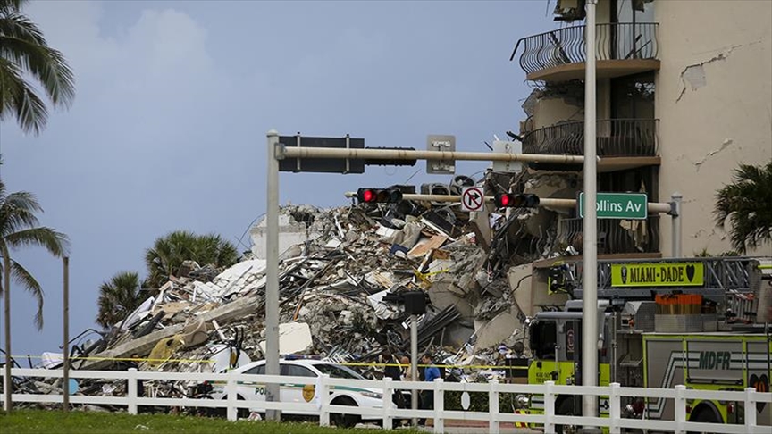 Gobernador de Florida declara estado de emergencia en Miami-Dade tras el mortal derrumbe de un edificio