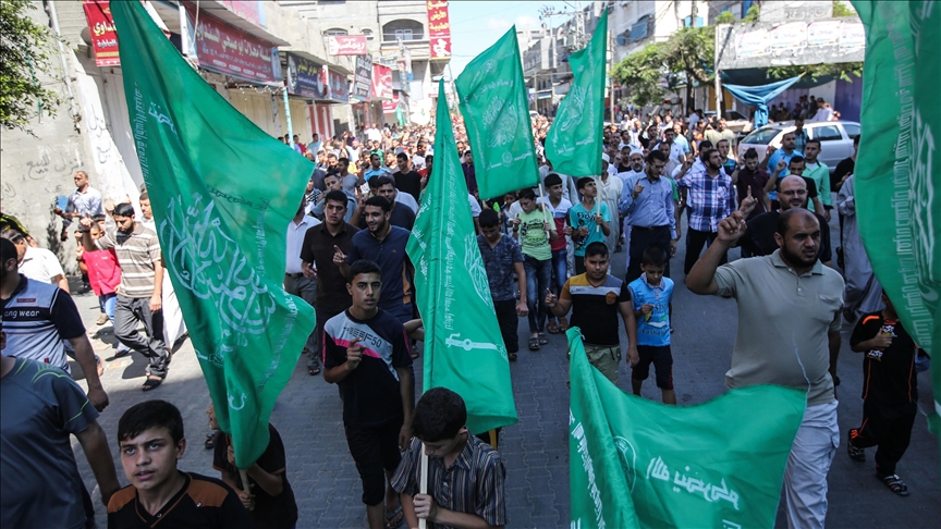 Almanya'da Hamas bayrağı ve sembollerinin kullanımı yasaklandı
