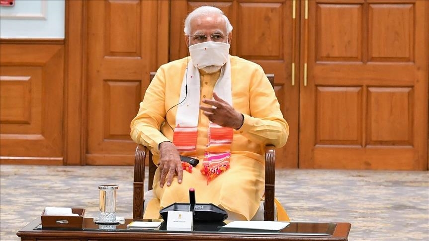 Cammu Keşmir'in önde gelen siyasileri Hindistan Başbakanı Modi ile bir araya geldi