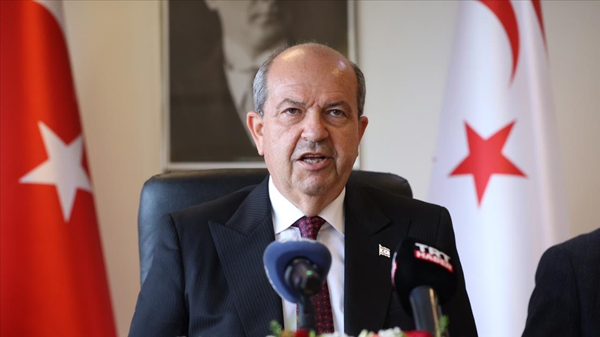 KKTC Cumhurbaşkanı Tatar'dan Guterres ile görüşmesinde 'iki tarafın egemen eşitliğine saygı' vurgusu