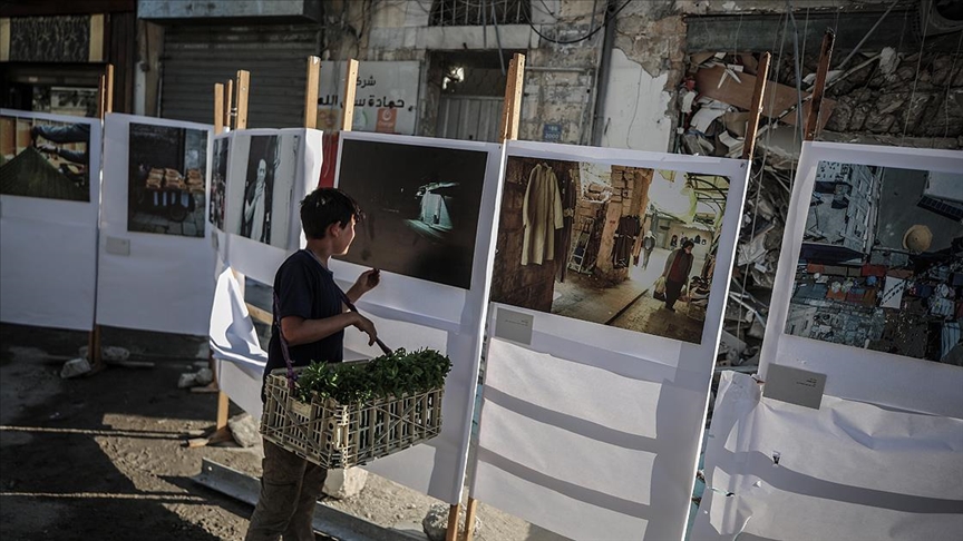 Filistin'in 7 kentinde eş zamanlı 'pazar hikayeleri' temalı fotoğraf sergisi düzenlendi