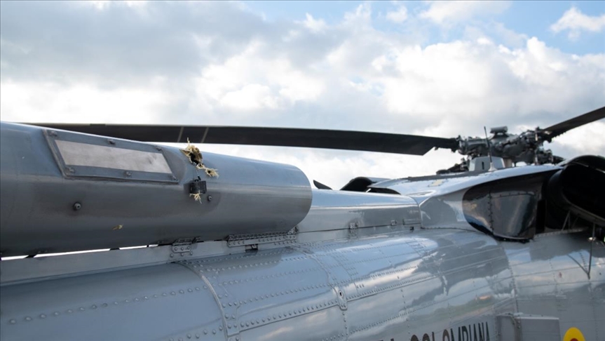 Presidente de Colombia confirma que el helicóptero en el que viajaba fue víctima de un atentado