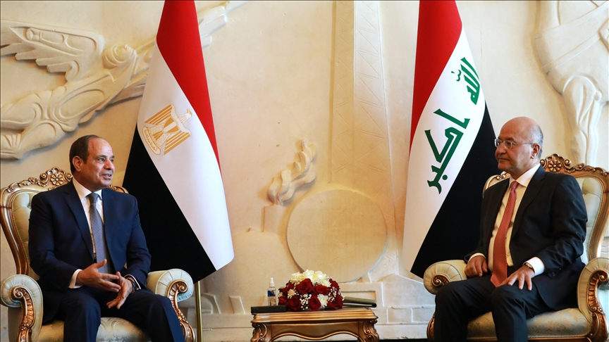 Egypt’s Sisi arrives in Iraq for 1st visit