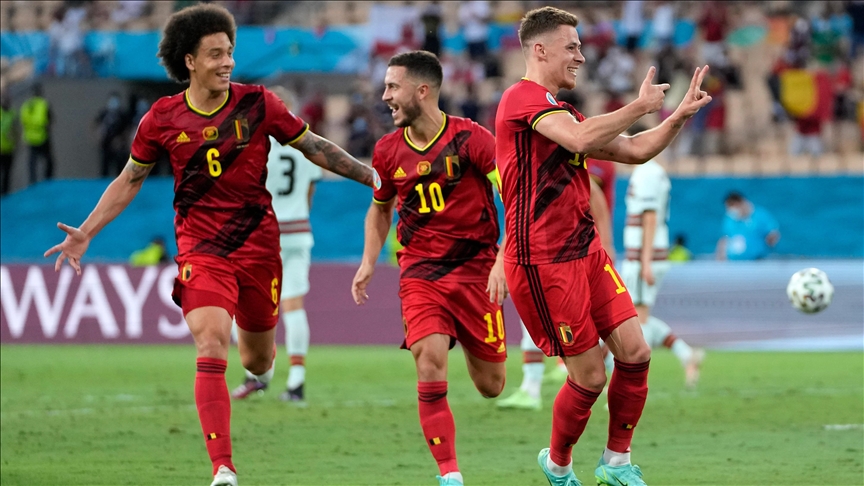 Belgium beat reigning champions Portugal 1-0 in Euro 2020