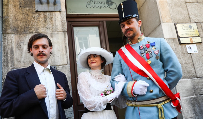 Godišnjica Sarajevskog atentata: Performans sa historijskim ličnostima iz austrougarskog vremena