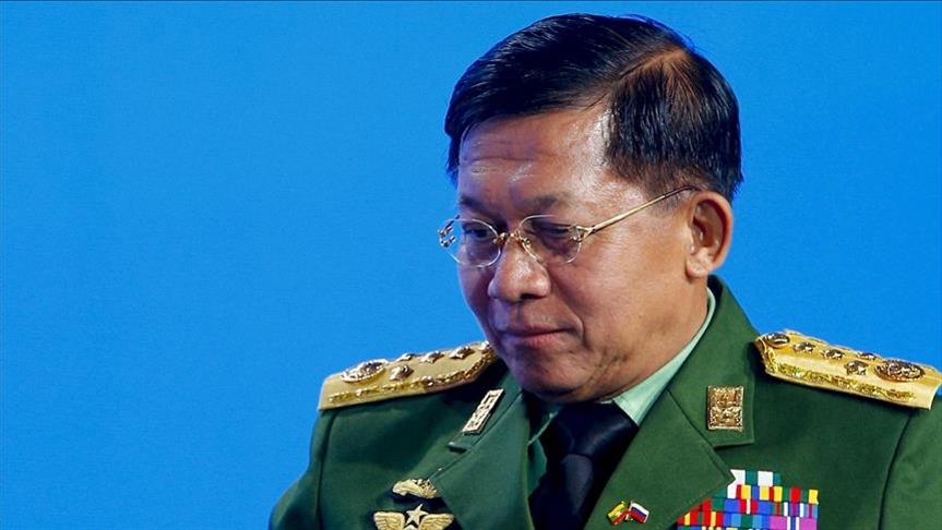 Myanmar's military chief accuses West of interference