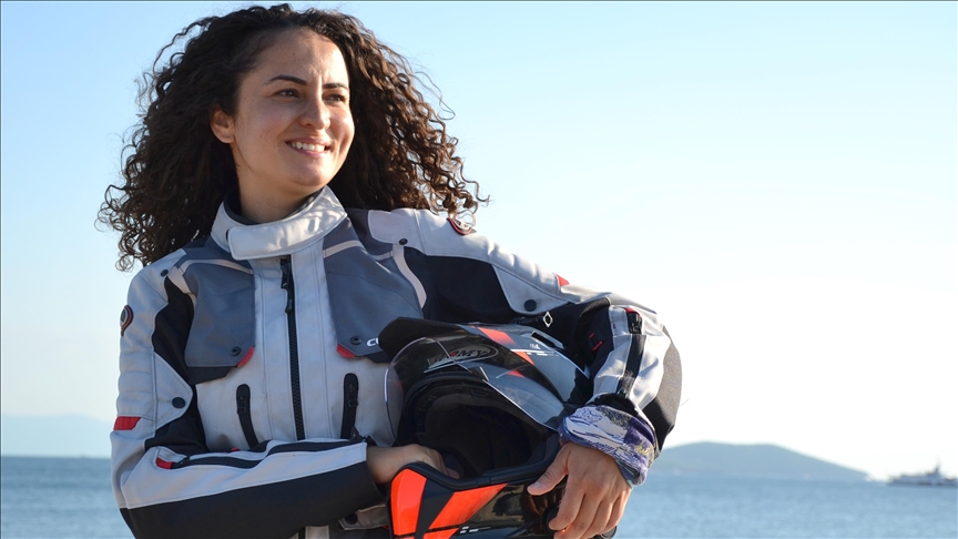 Turkish academic revs up motorcycle for Africa tour