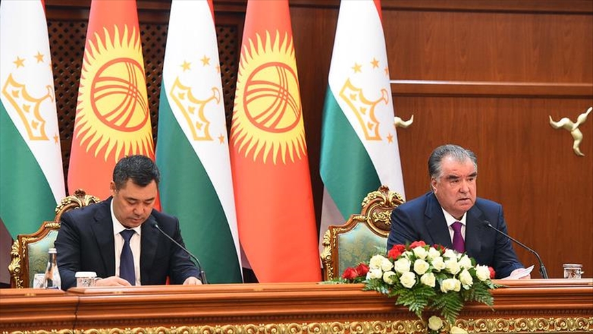 بیانیه مشترک دیدار رهبران تاجیکستان و قرقیزستان در دوشنبه