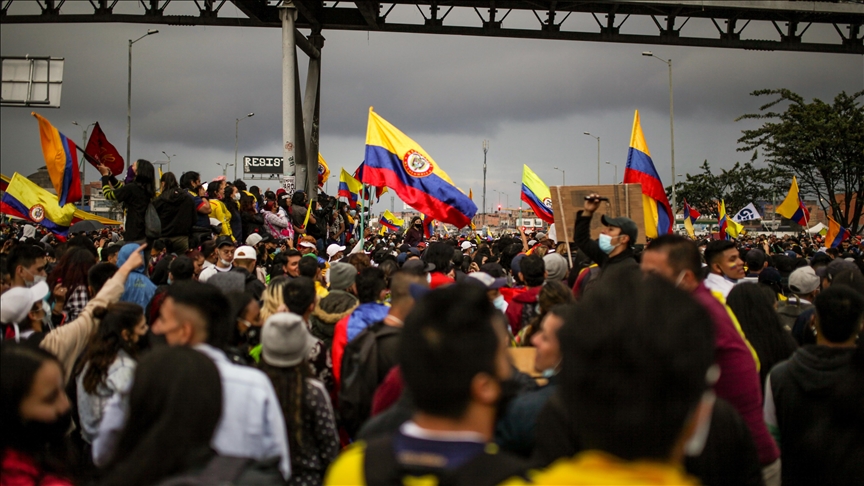 В Колумбии прошли многотысячные акции протеста против правительства 