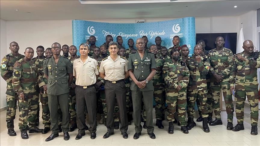 Les soldats sénégalais diplômés de la "langue turque"
