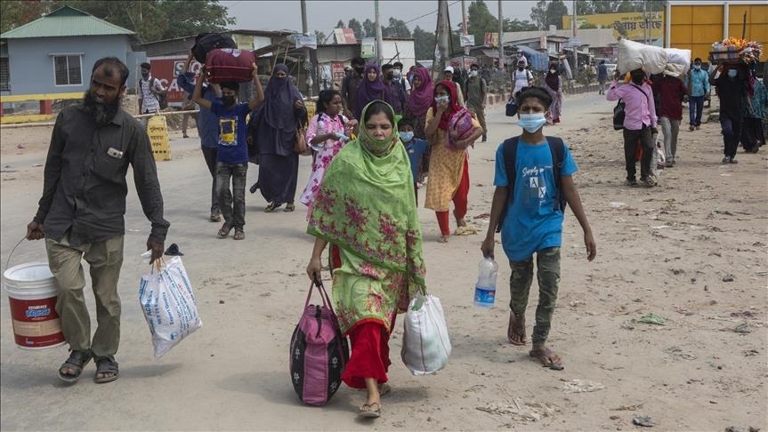 Bangladesh imposes weeklong lockdown as coronavirus cases soar