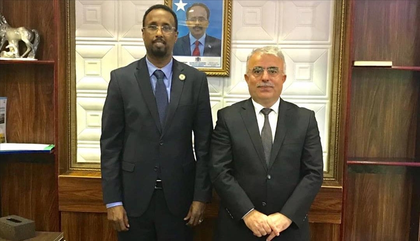 Turkish ambassador meets top Somali officials