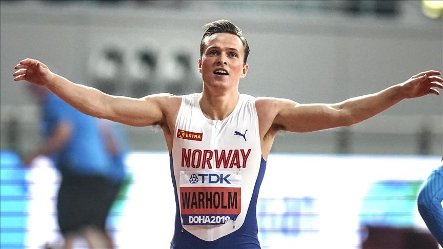 Karsten Warholm Breaks World Record In Men S 400 Meter Hurdles