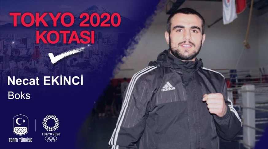 Milli boksör Necat Ekinci 2020 Tokyo Olimpiyat Oyunları'na kota aldı