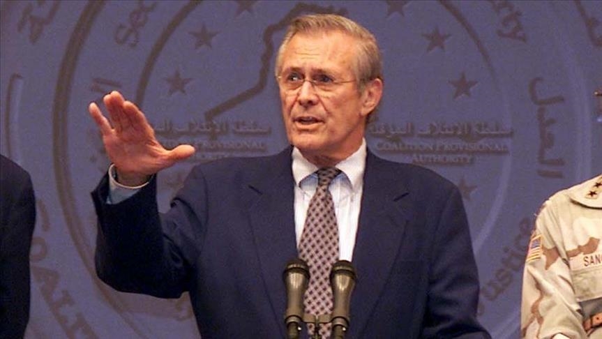 Etats Unis : Décès de l'ancien secrétaire à la défense Donald Rumsfeld