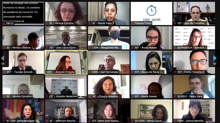 ONG denunciaron ante la CIDH la violación de derechos humanos en Brasil durante la emergencia por la COVID-19