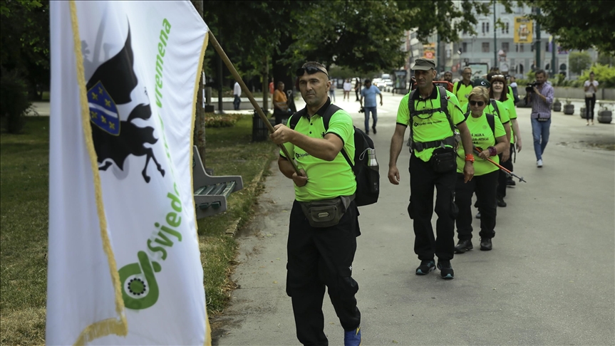BiH: Iz Sarajeva krenula grupa učesnika Marša mira