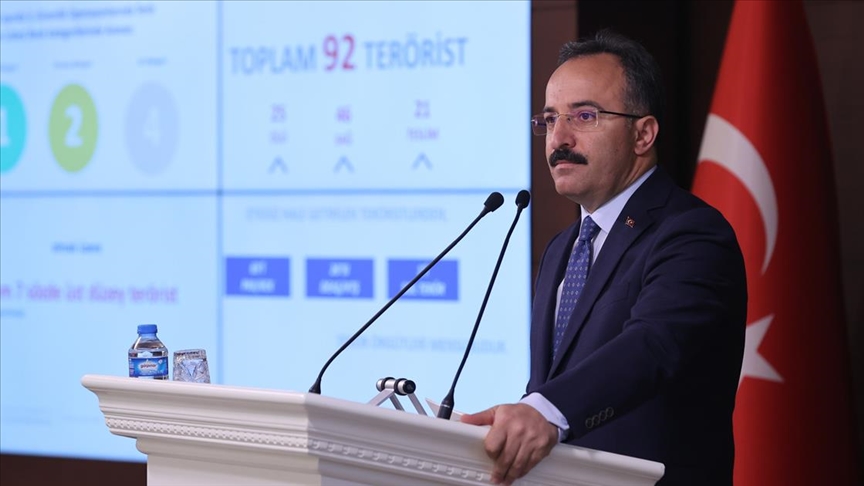 İçişleri Bakan Yardımcısı Çataklı: Haziranda 92 terörist etkisiz hale getirildi