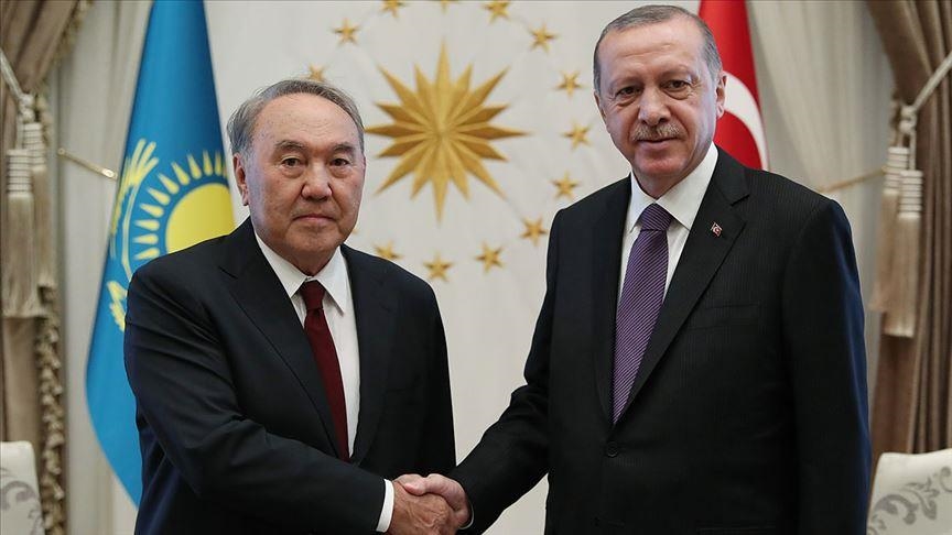 اردوغان روز تولد نظربایف را تبریک گفت