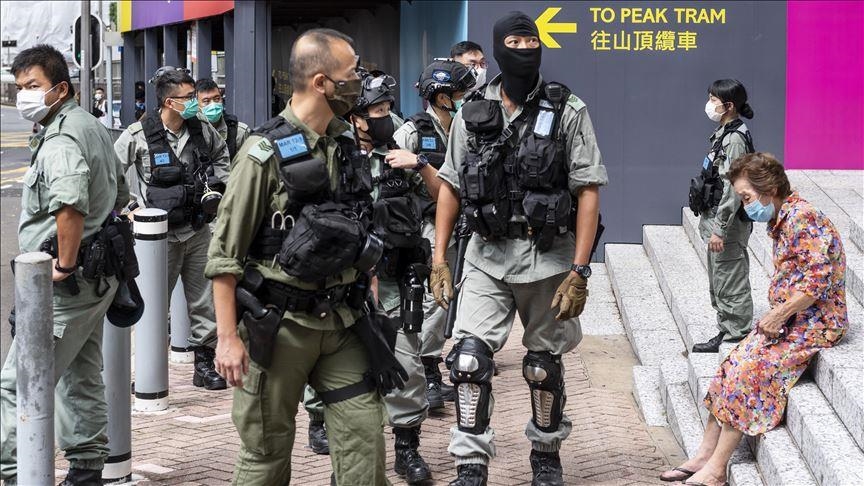 Hong Kong police arrest 9 over 'terror' activities