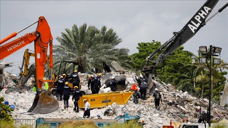 États-Unis : le bilan des victimes de l'effondrement d'un immeuble à Miami s'alourdit à 46 morts