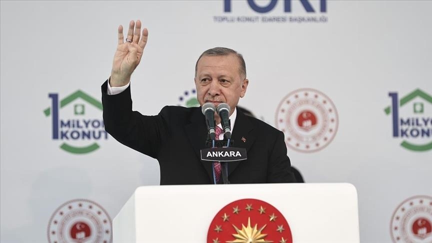 Erdogan: Plus d'un million de logements sociaux construits 