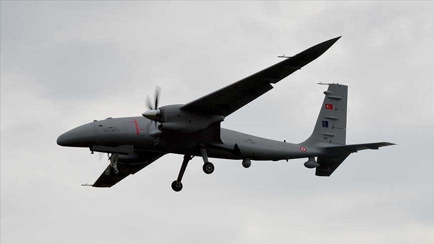 Turkish Akinci combat drone sets new national aviation record