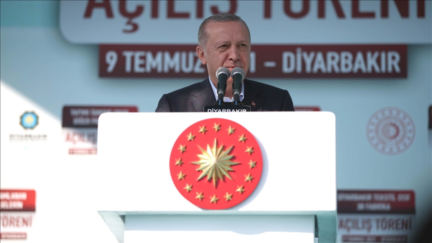 PKK terror group 'worst thing to befall' region: Turkish president