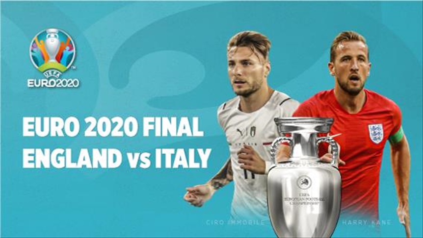 England, Italy set for thrilling EURO 2020 final on Sunday