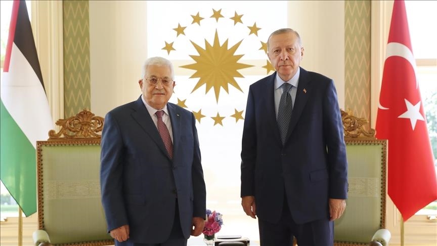 Erdogan en reunión con Abbas: 'Turquía no guardará silencio sobre las atrocidades de Israel en Palestina'