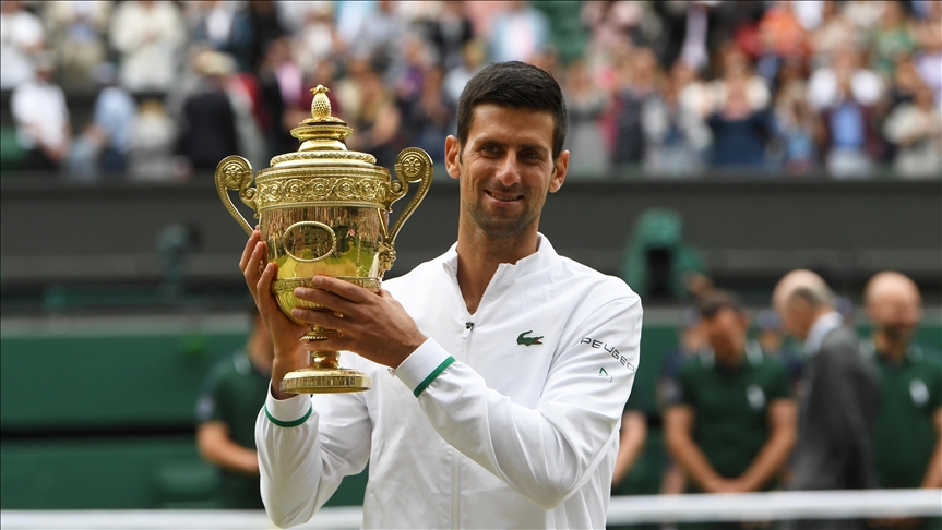 Djokovic, Wimbledon'daki 6. şampiyonluğuna ulaştı