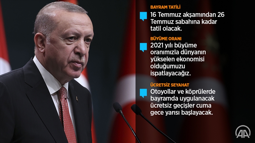 Cumhurbaşkanı Erdoğan: Türkiye dünyanın en üst ligine adım atmak üzeredir