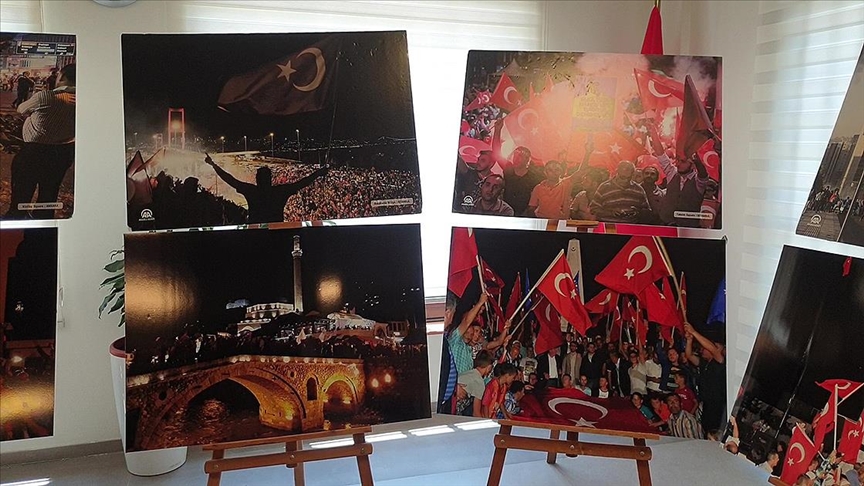 Kosova'da '15 Temmuz Demokrasi ve Milli Birlik Günü' fotoğraf sergisi açıldı